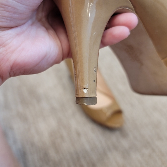 Franco Sarto Yelena Peep Toe Heels - Picture 8 of 14